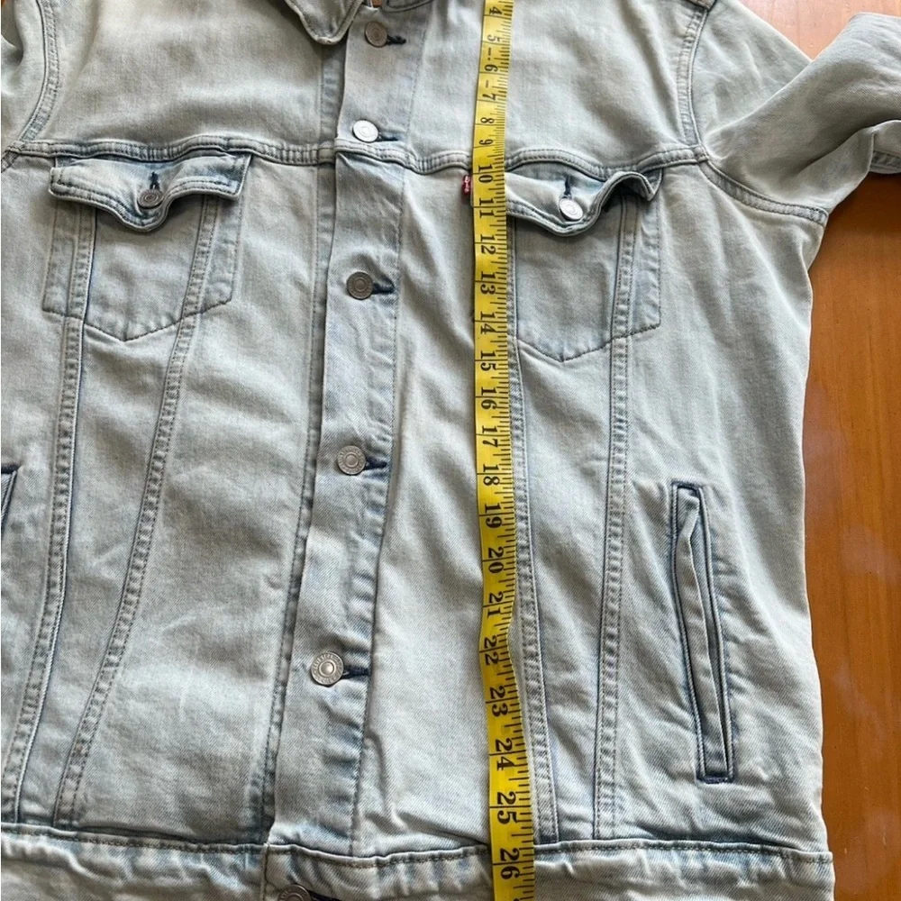 Levi’s Premium Trucker Jacket PC9 72334‑0510 Men’s L Light Blue Soft Denim